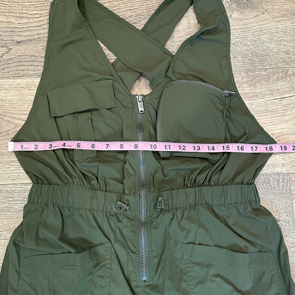 Free People Olive Green Romper - Picture 5 of 11